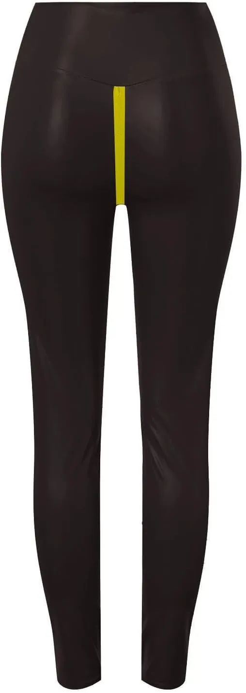 Scrunch Butt Lifting Leggings for Women Open Zipper Yoga Sports High Waist Slim Fit Pants Running Pants Gym Tights