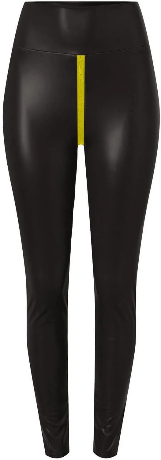Scrunch Butt Lifting Leggings for Women Open Zipper Yoga Sports High Waist Slim Fit Pants Running Pants Gym Tights