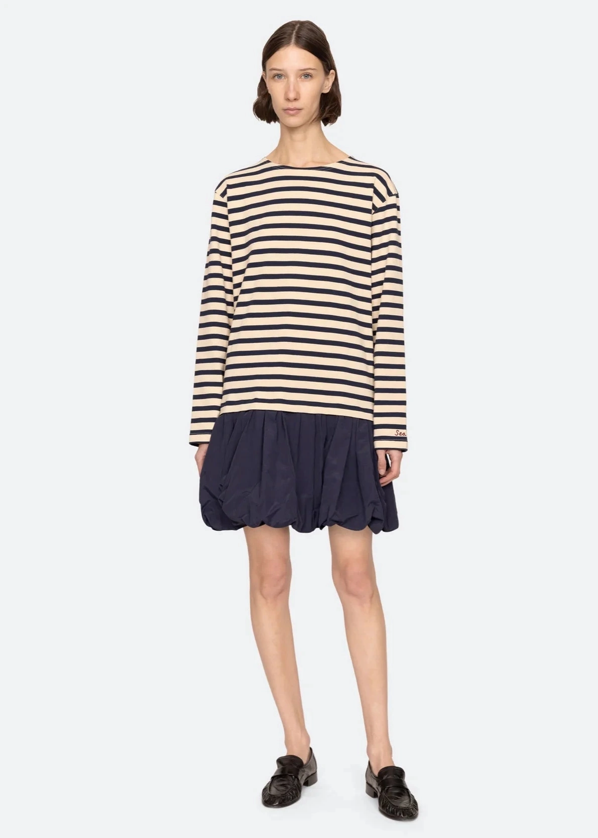 Natural Texture Fashionable Touch Sea NY Athena Dress