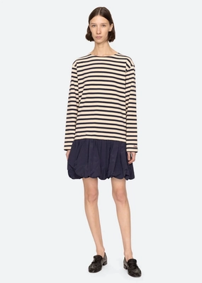 Natural Texture Fashionable Touch Sea NY Athena Dress