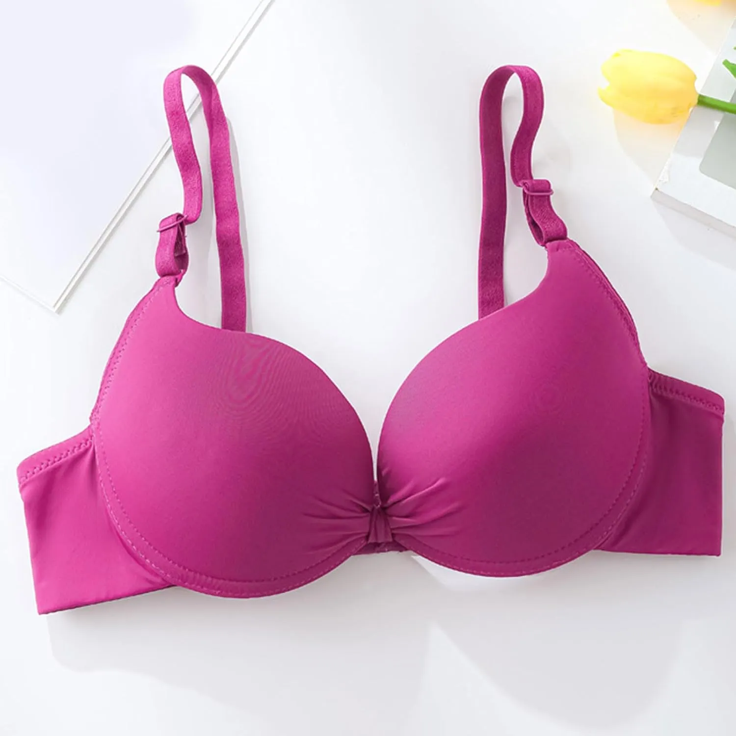 Seamless Bras for Women No Underwire Push Up Bras Comfort Breathable Wireless Smoothing Bras Full Coverage Bra