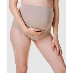 Seamless High Waist Bump Support Maternity Brief