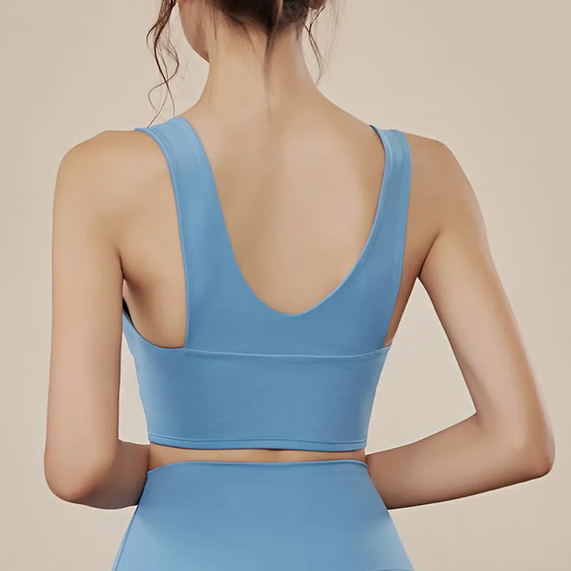 Seamless Sports Bra High Strength Sports Shockproof Underwear