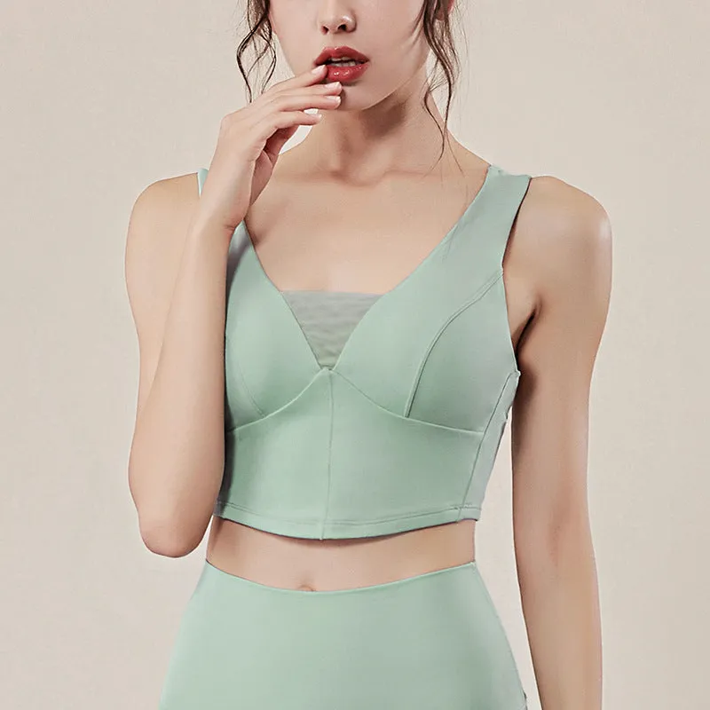 Seamless Sports Bra High Strength Sports Shockproof Underwear
