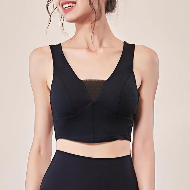 Seamless Sports Bra High Strength Sports Shockproof Underwear