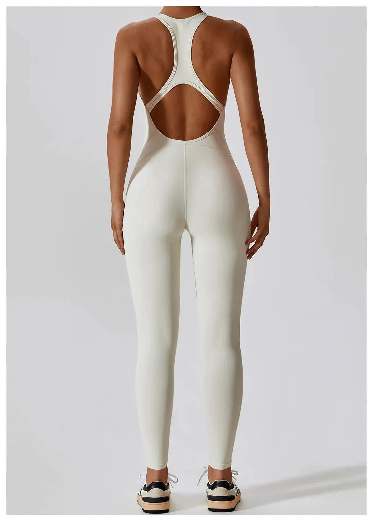 Seamless Yoga Jumpsuit - All-in-One Workout Outfit for Women
