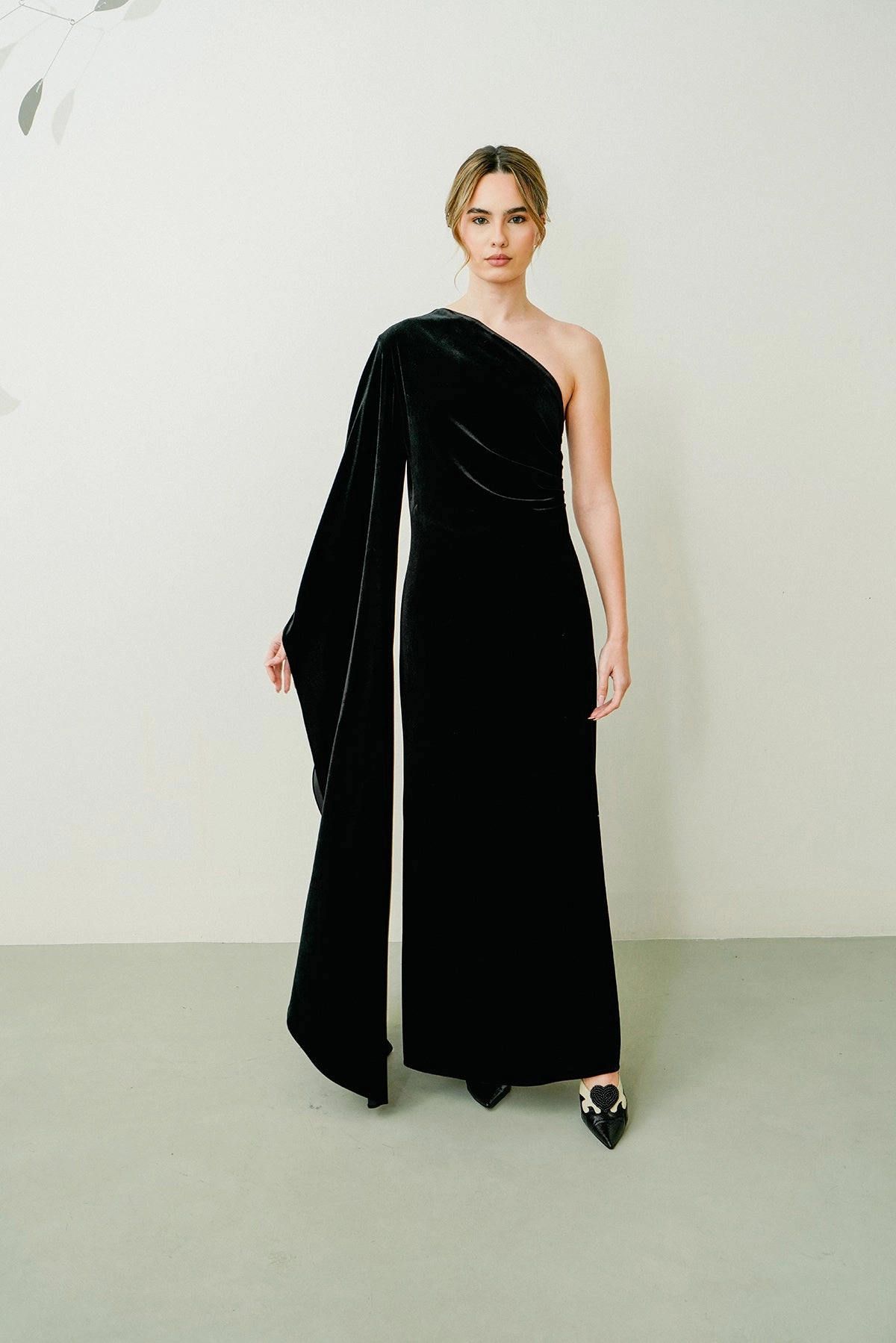 Easy Texture Vent Printanier Dress