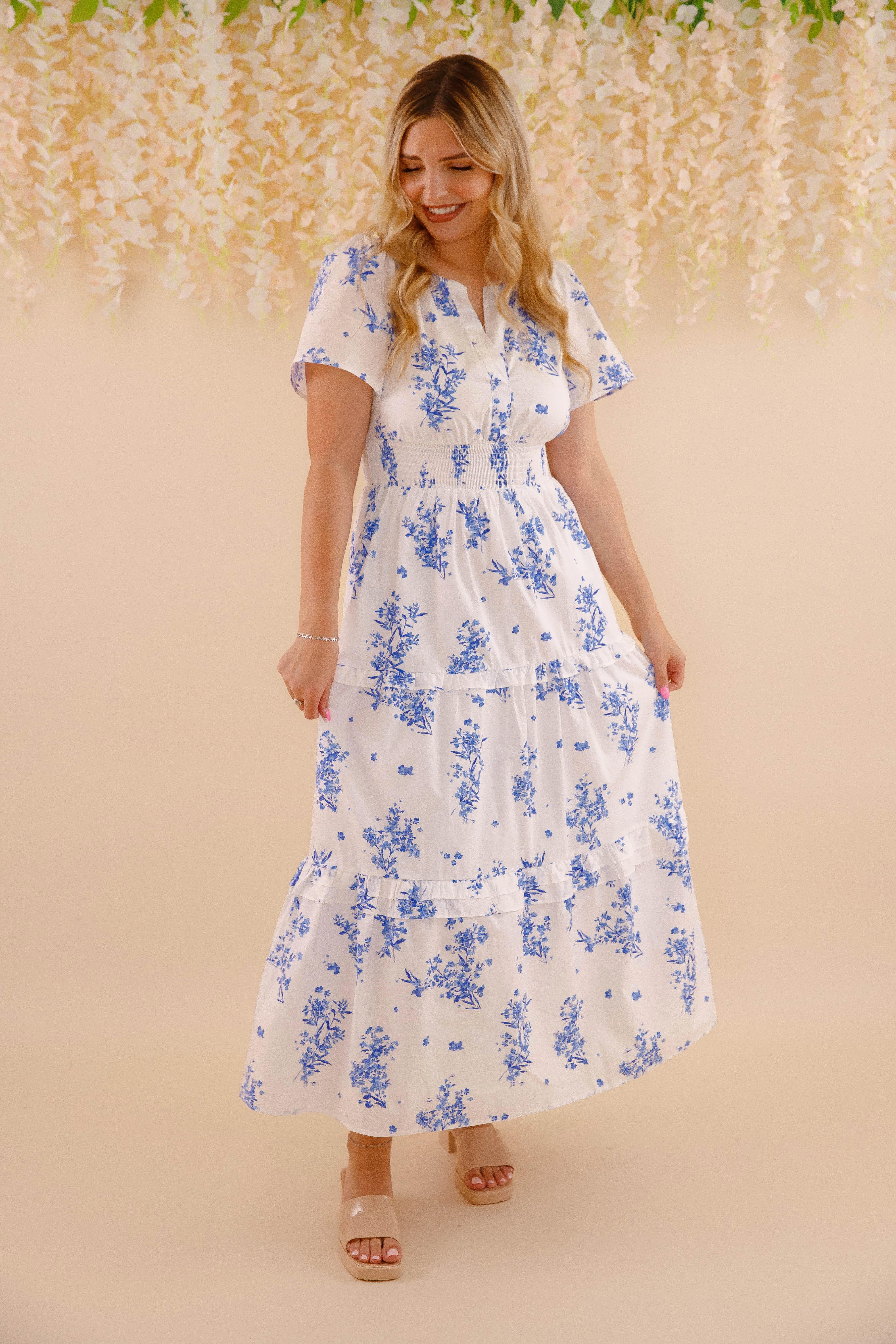 Fresh Fit High low hem Soft Spoken Maxi Dress