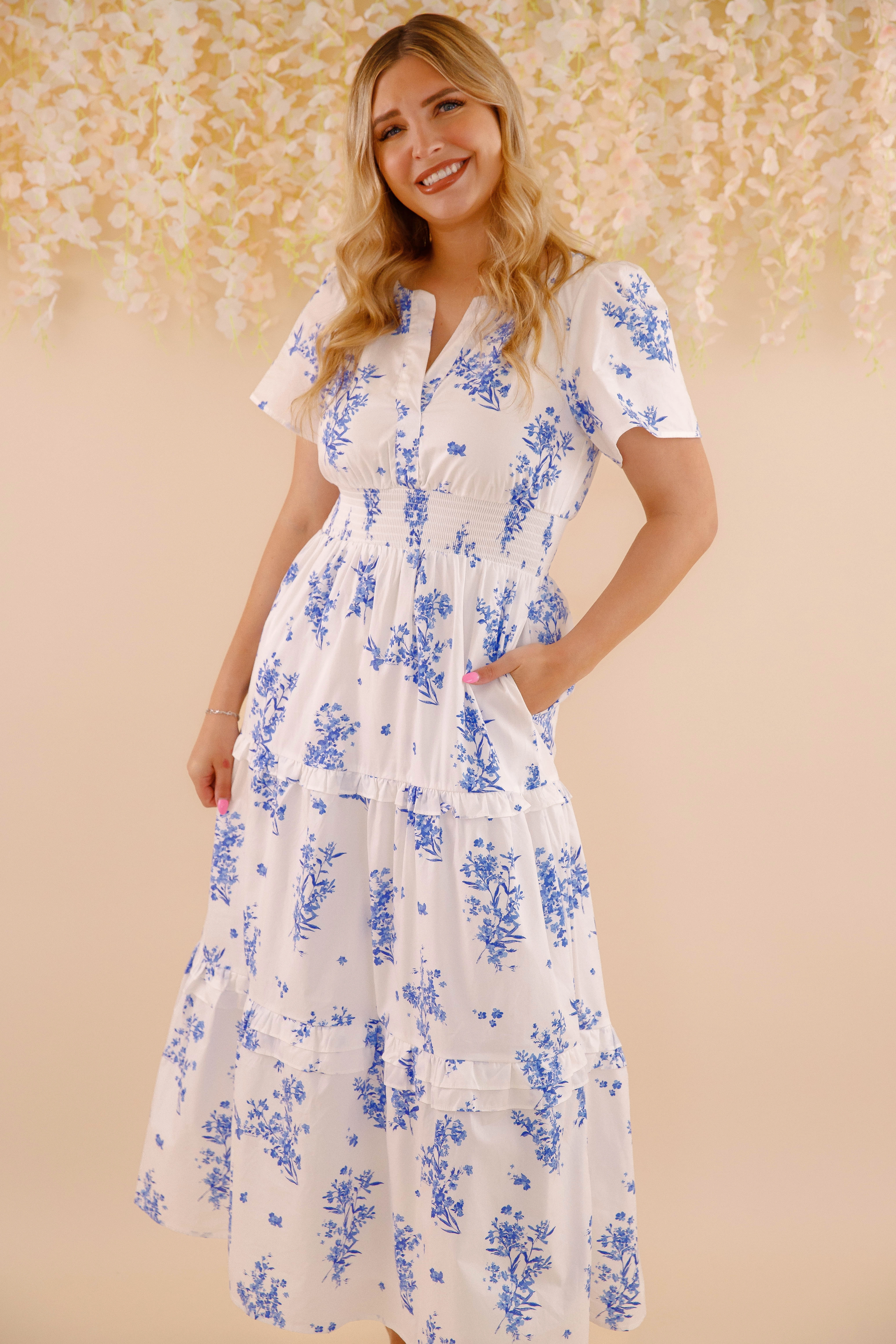 Soft Spoken Maxi Dress Versatile occasion dress Feel Good