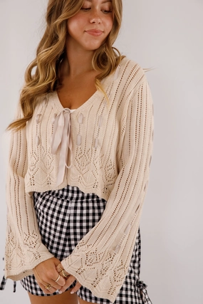 Second Nature Cardigan High Neckline Structure LightweightLayeringSystem