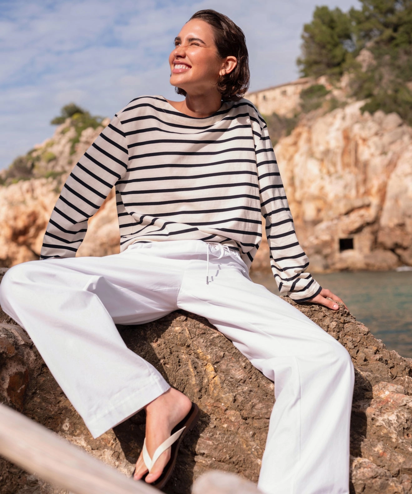 Paloma Pant WrinkleFreeFinish No Gap Waist