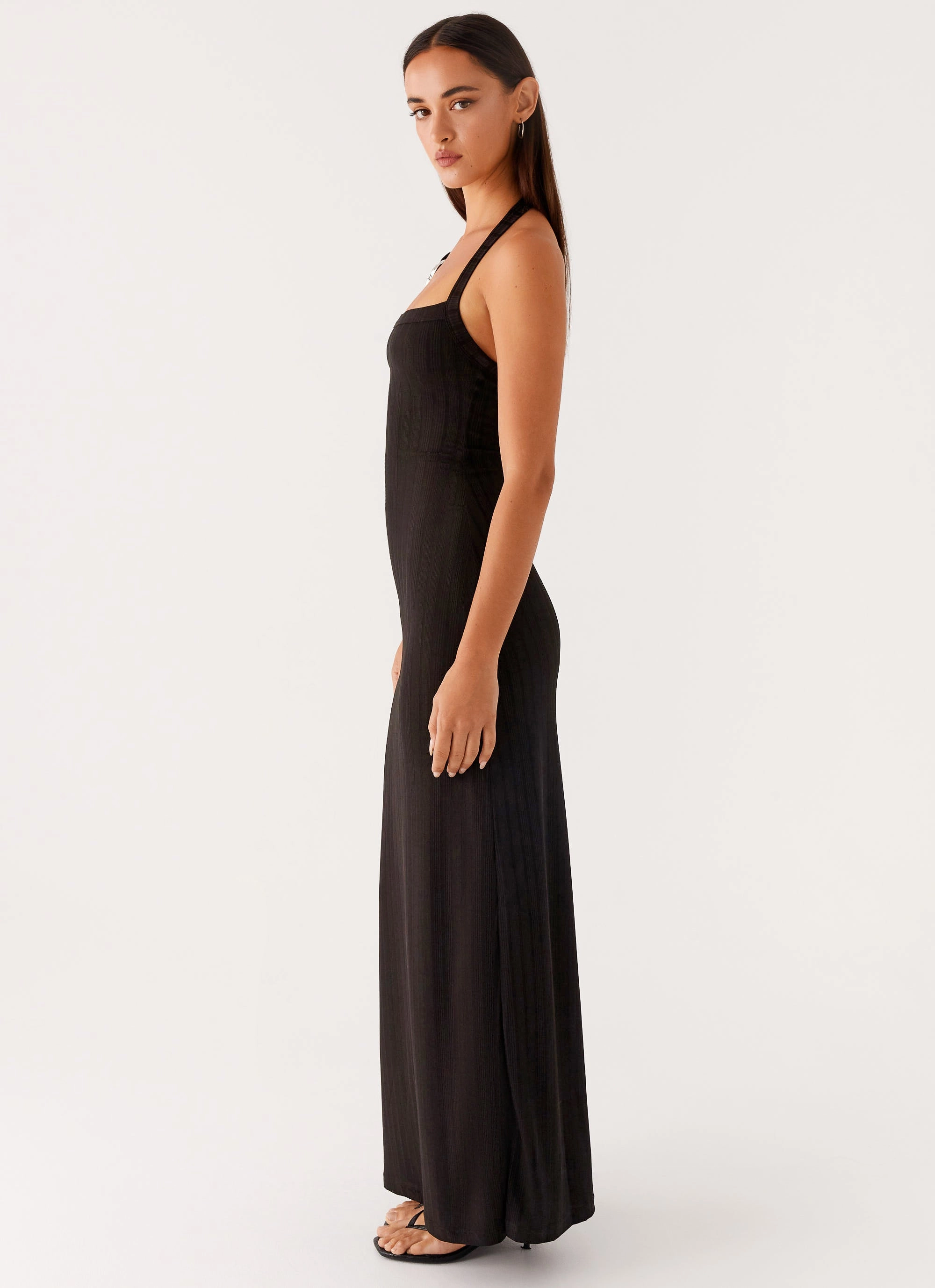 Selene Maxi Dress - Black Work or Casual Country View