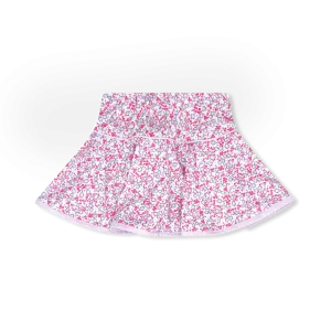 Set Athletics: Quinn Skort - Flower Power Floral, Petal Purple