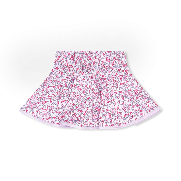 Set Athletics: Quinn Skort - Flower Power Floral, Petal Purple