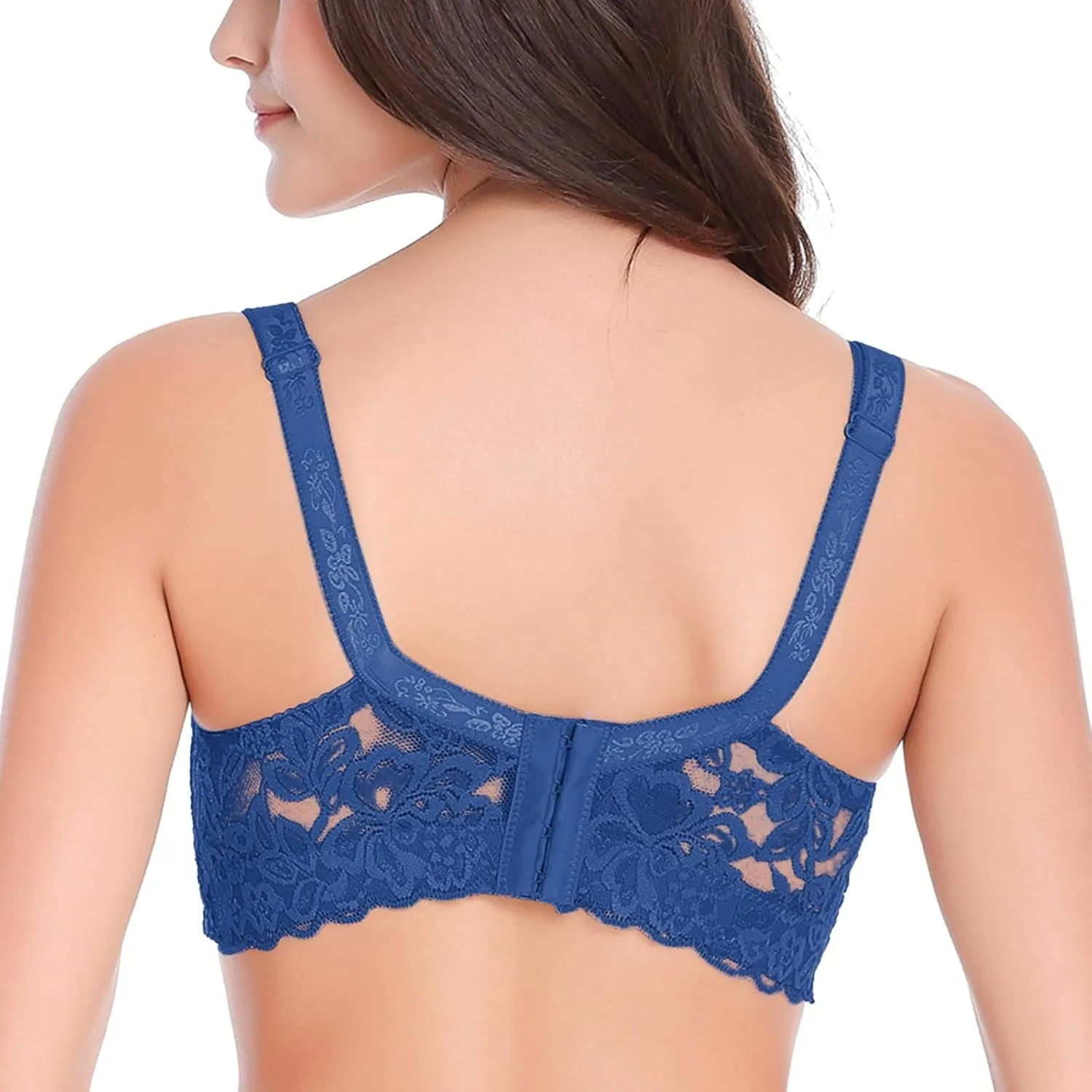 Sexy Bras for Women Push Up High Support Breathable Bras Full Coverage Seamless Plus Size Adjustable Casual Bralettes