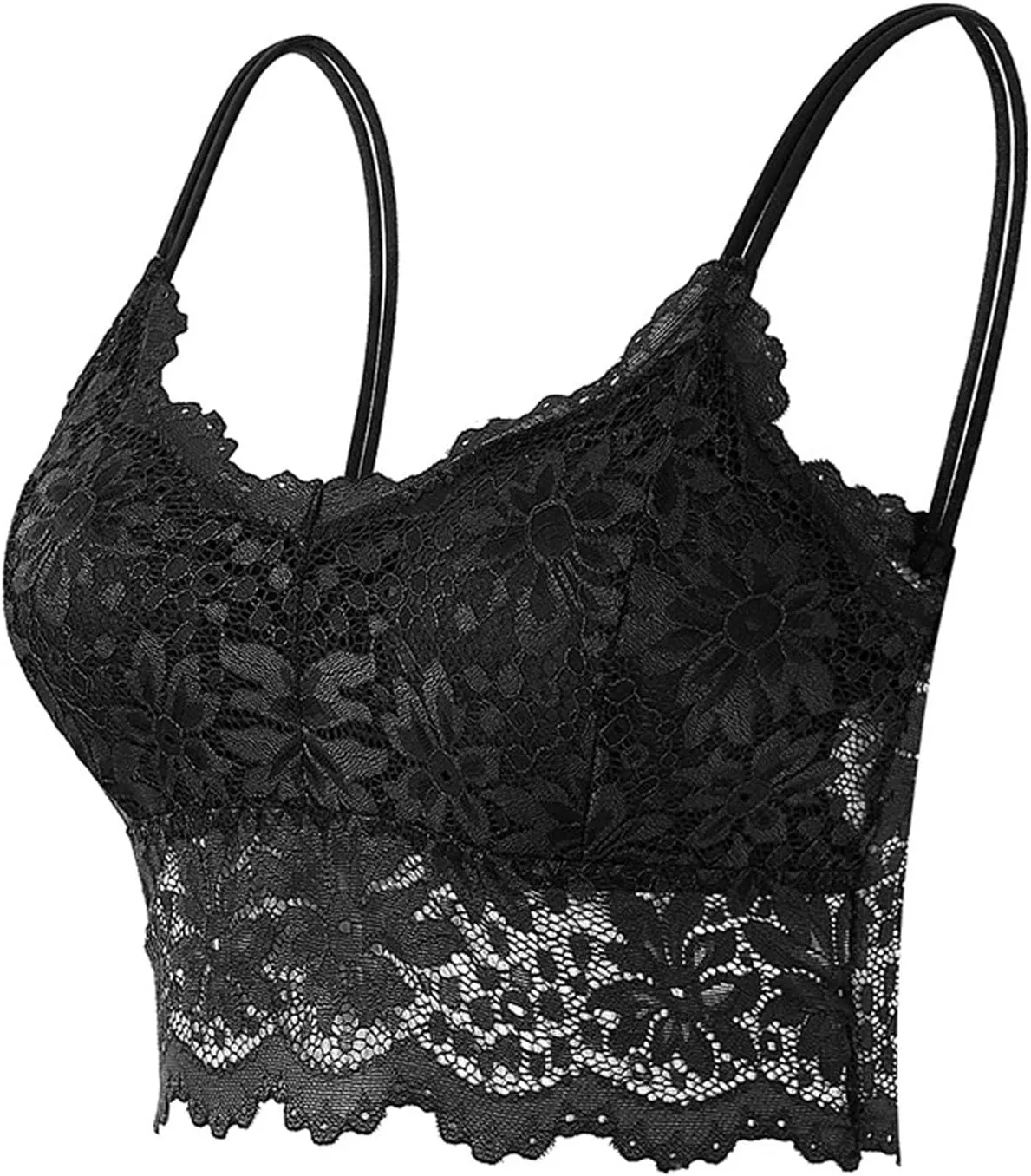 Sexy Bras for Women V Neck Lace Thin Seamless Push Up Lingerie Bras Breathable No Underwire Plus Size Comfy Bralettes