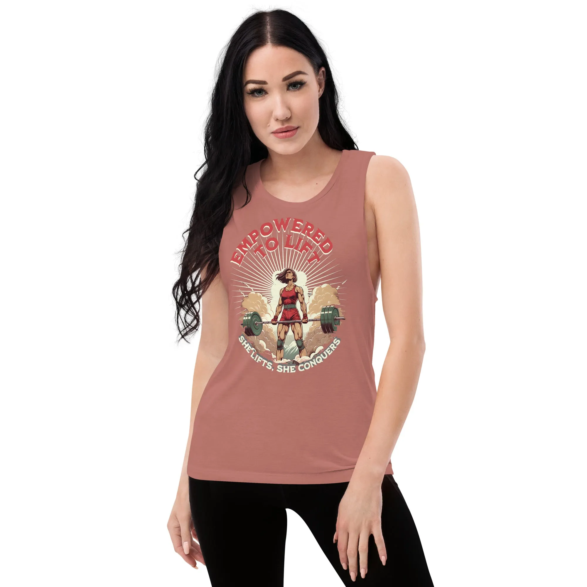 She Lifts Ladies’ Muscle Tank
