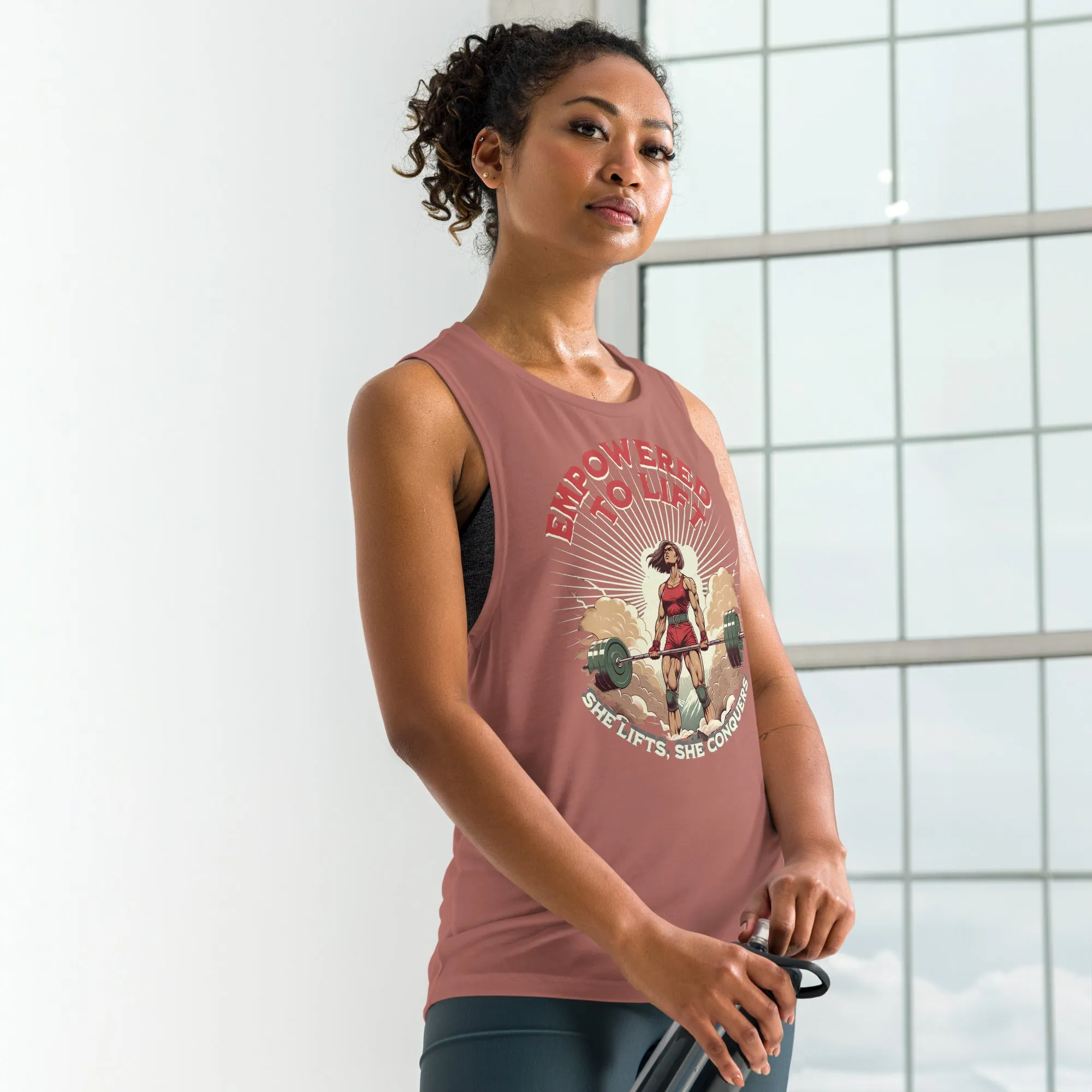 She Lifts Ladies’ Muscle Tank
