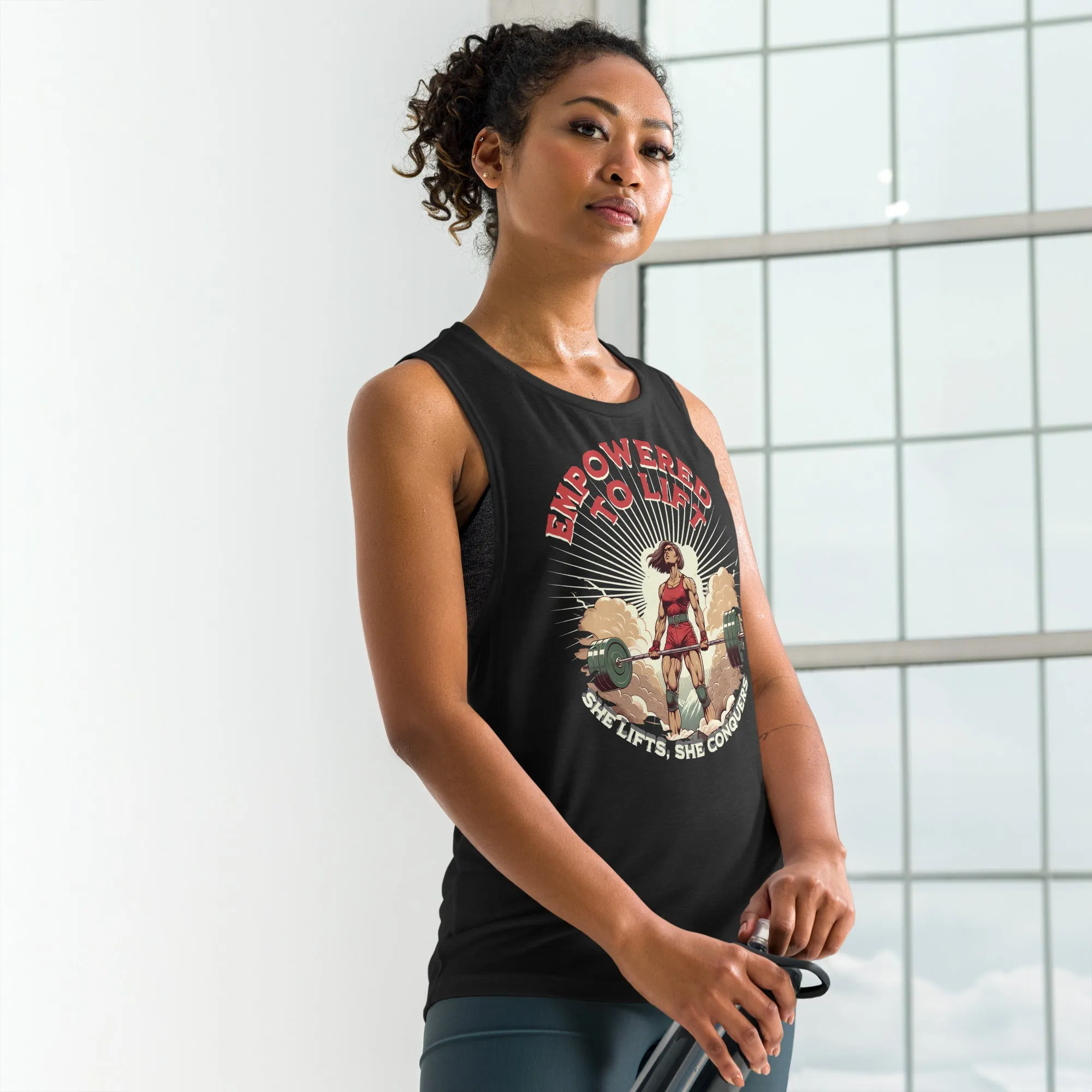 She Lifts Ladies’ Muscle Tank
