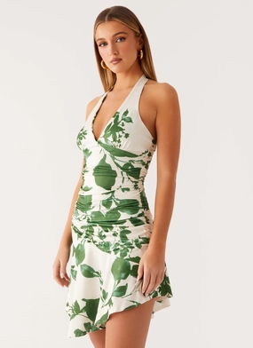 Year Round Trend Fit Colt Mini Dress - Verdant Bloom