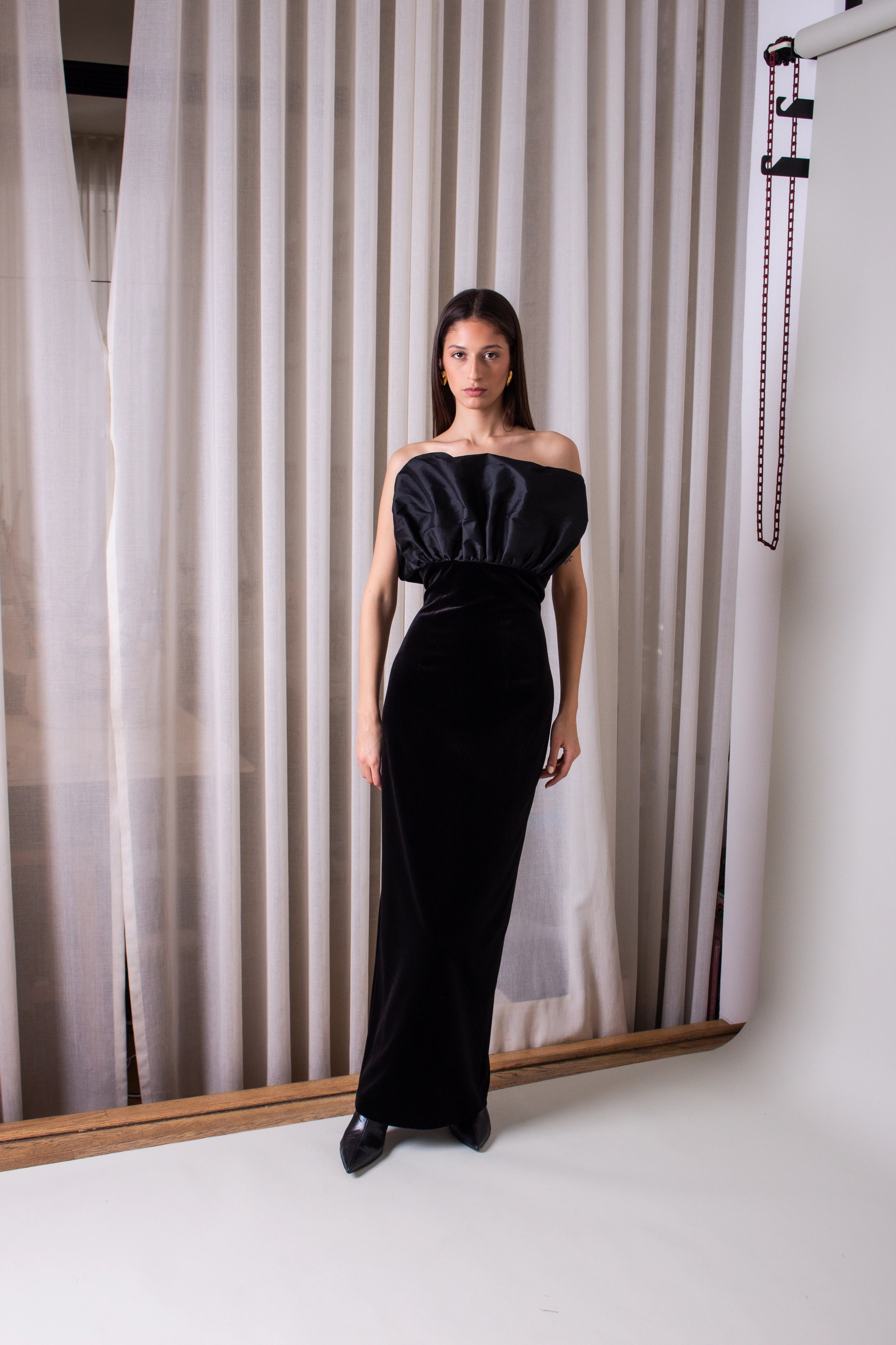 Classic Layers Versatile and Comfortable Shell Velvet Dress