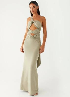 Christie Maxi Dress - Sage Comfort Layer Wear