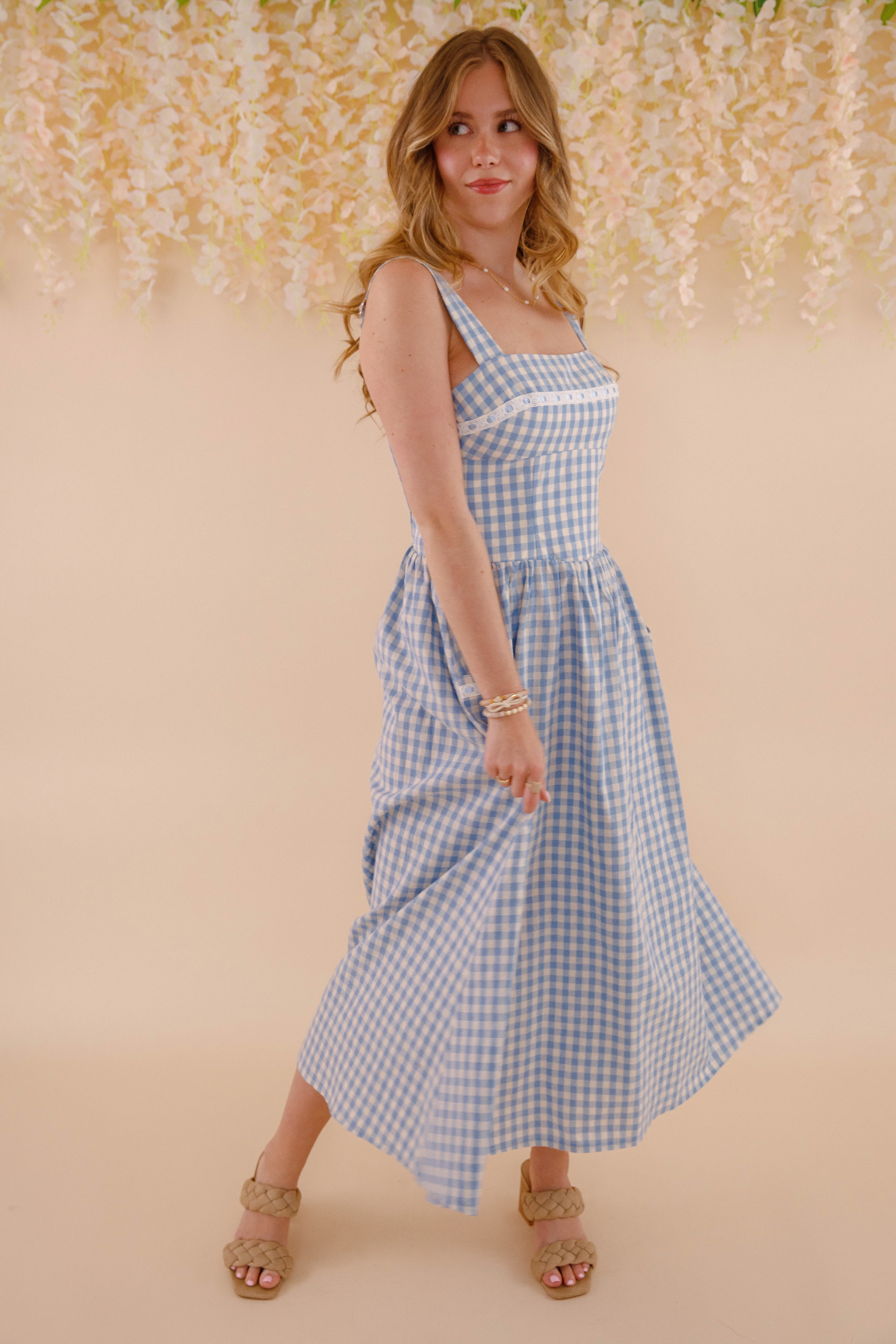 Shown Kindness Maxi Dress Natural Tones