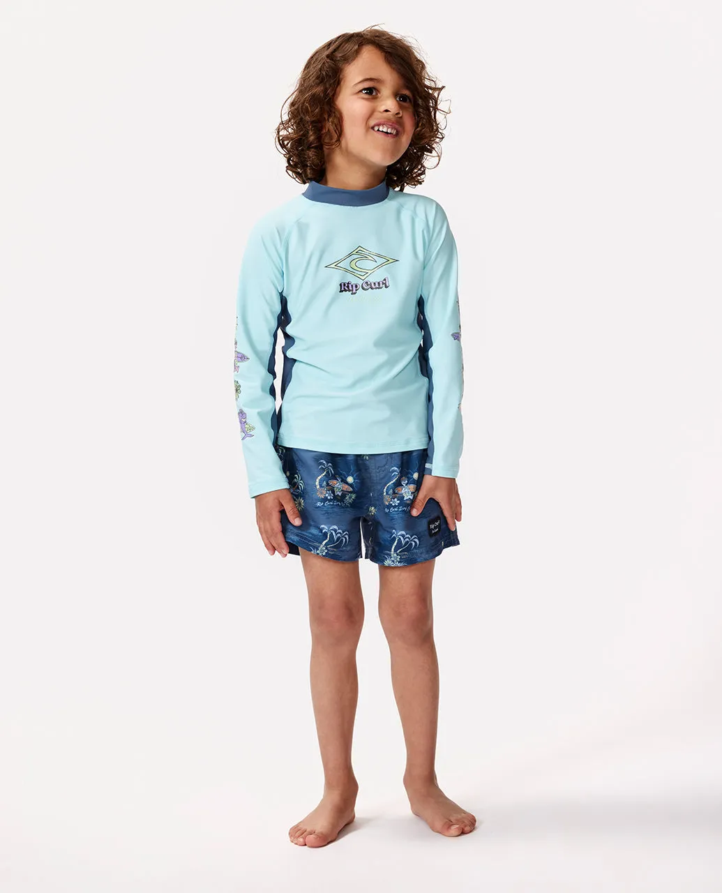 Shred Town LWA UPF Long Sleeve Rash Vest - Boys (1-8 years)