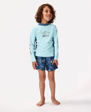 Shred Town LWA UPF Long Sleeve Rash Vest - Boys (1-8 years)