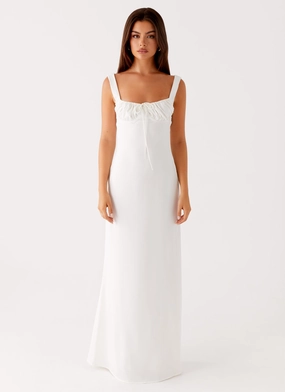 Daily Go Calm Fit Shyla Maxi Dress - Ivory