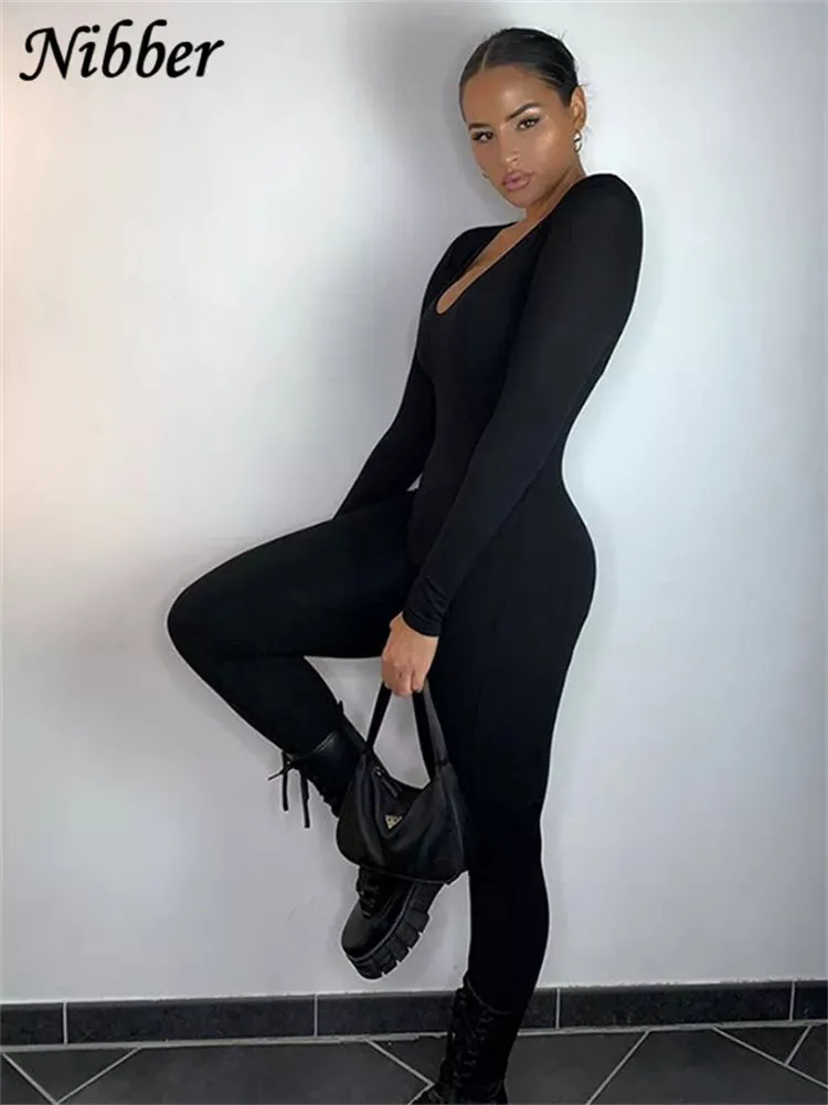 Sierra Skinny Spandex Jumpsuit
