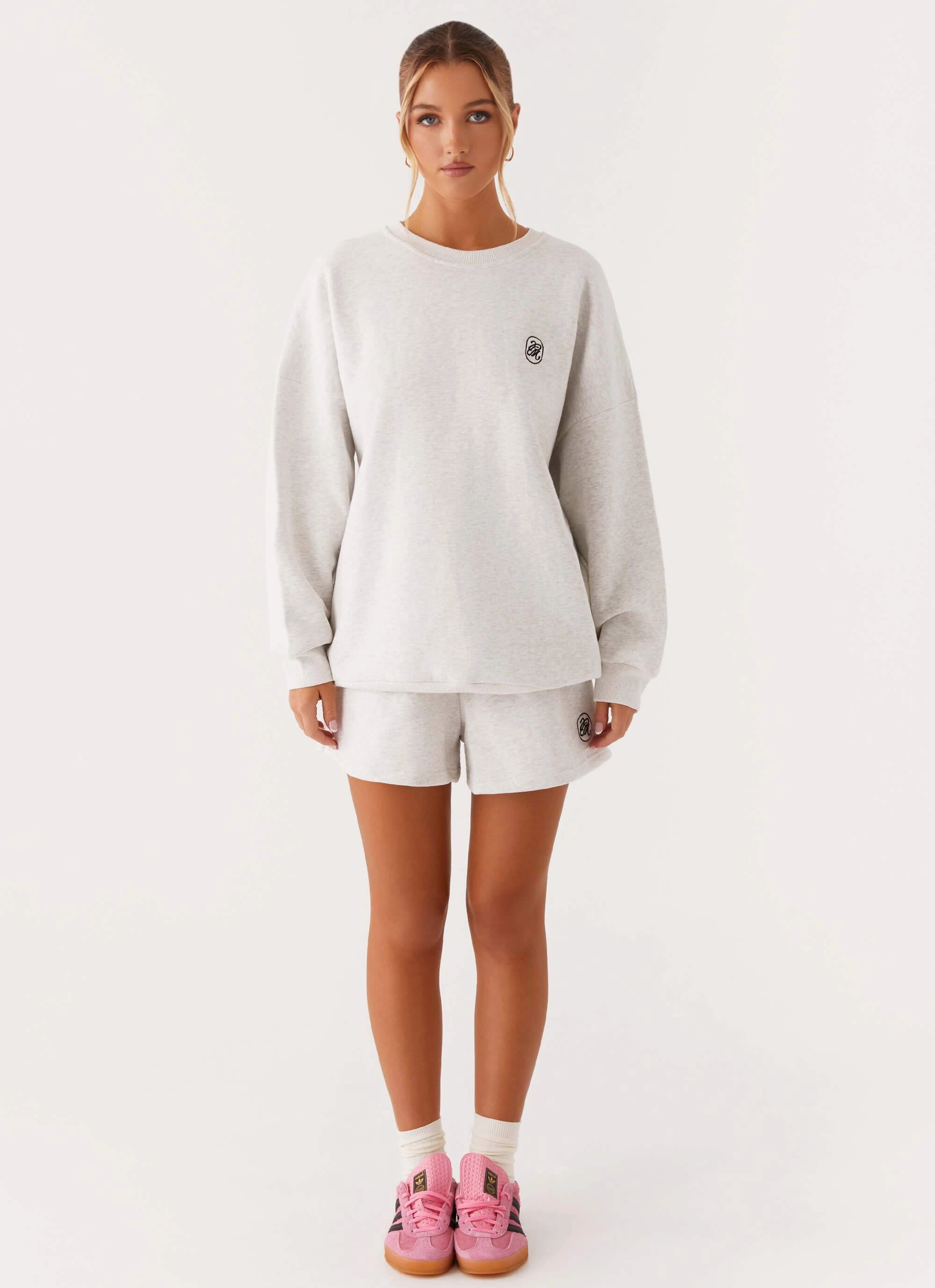Signature Sweatshorts - Grey Comfort waistband