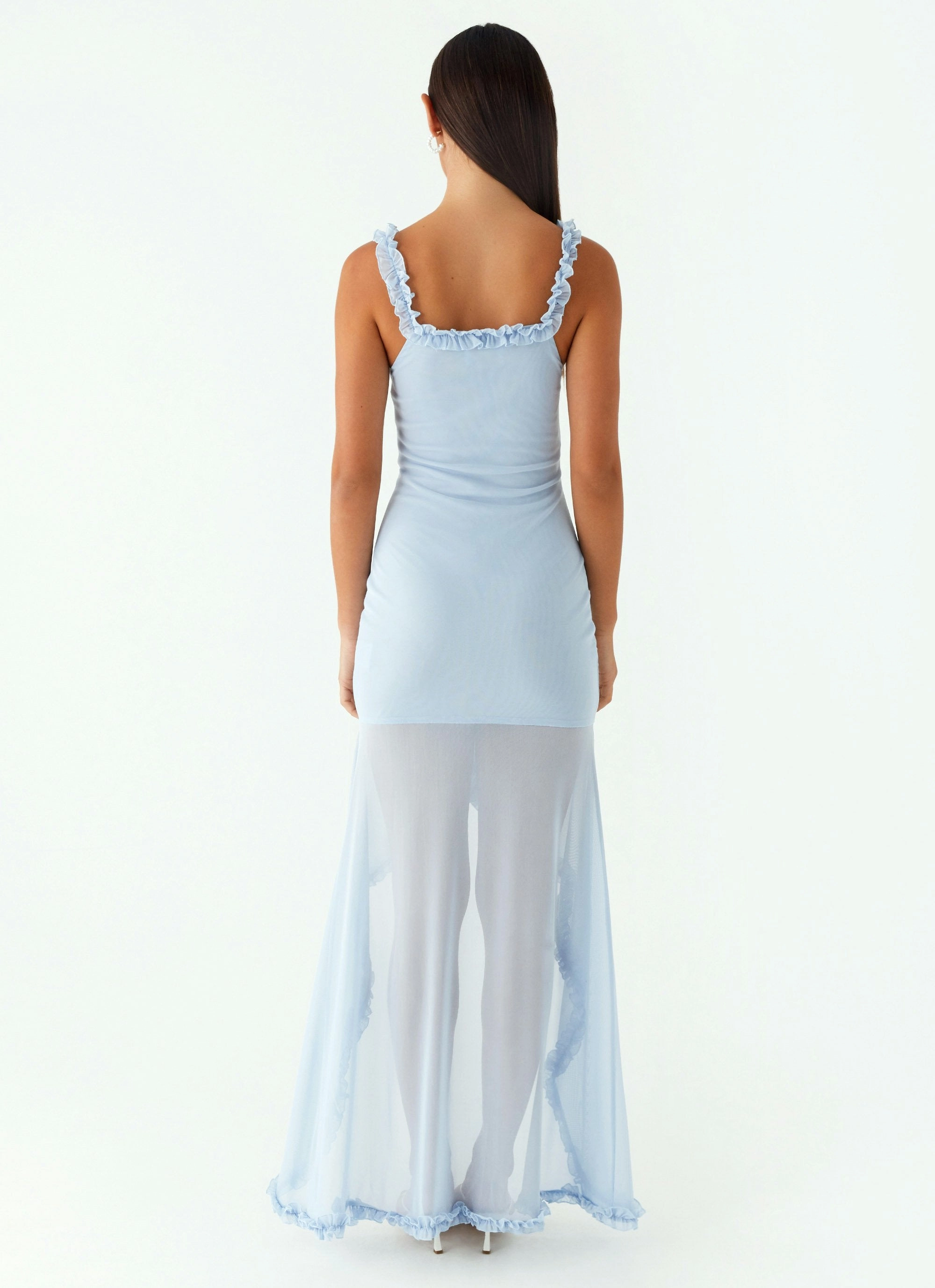 Cotton Skin Belinda Maxi Dress - Blue