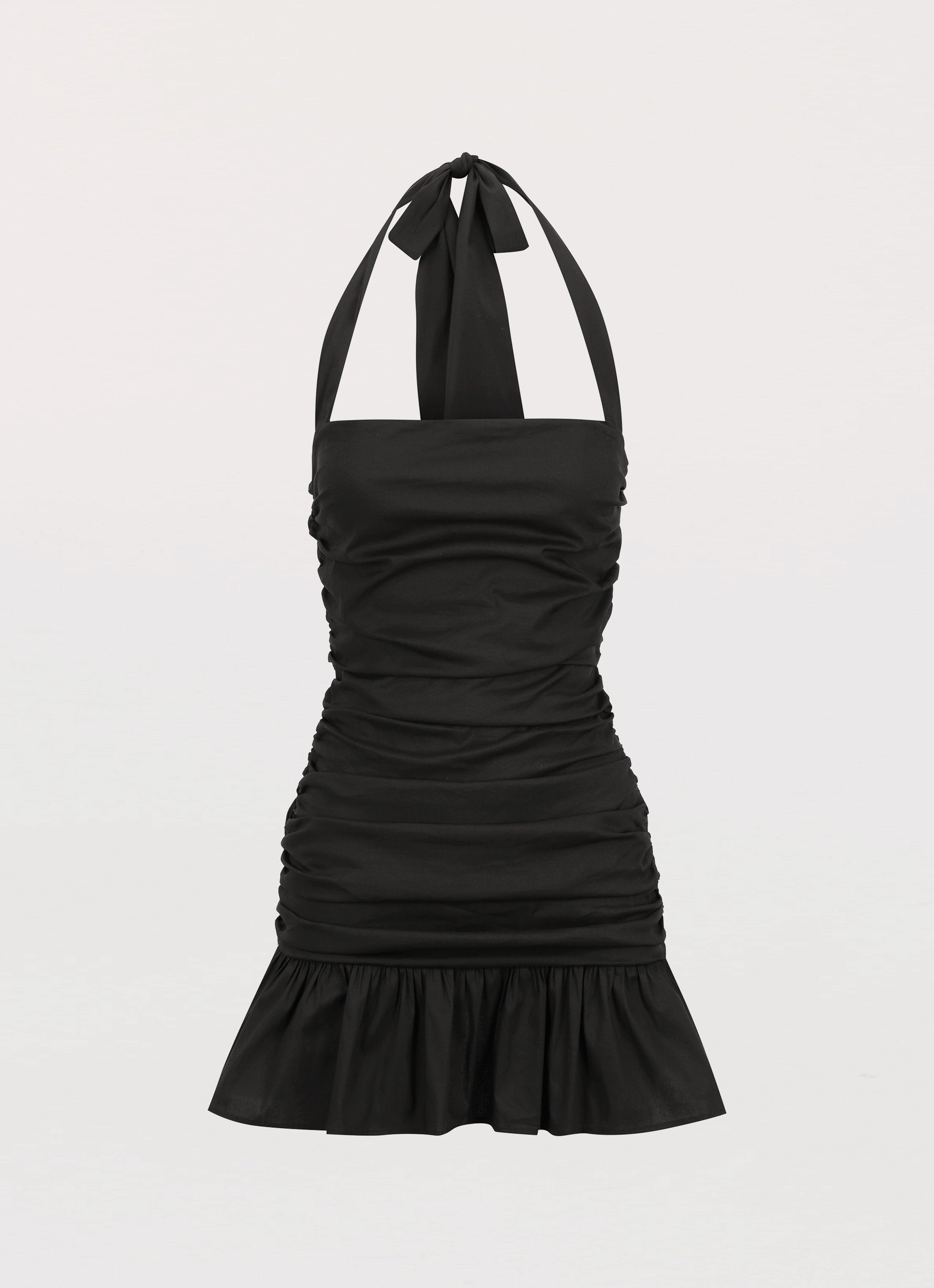 Minimal Touch Bloom Zone Alone With You Mini Dress - Black