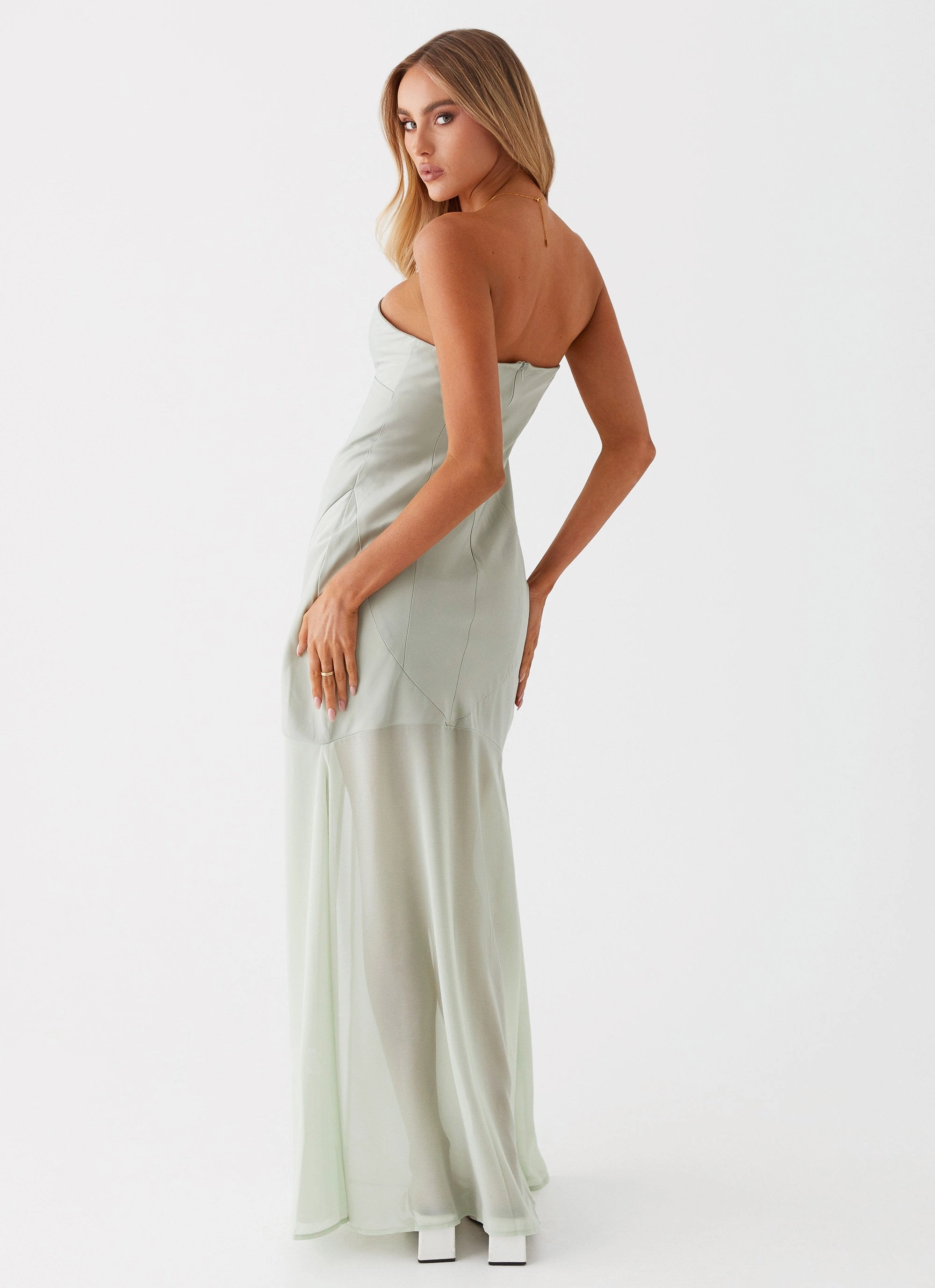 Daily Favorite Smooth Shape Brea Maxi Dress - Sage