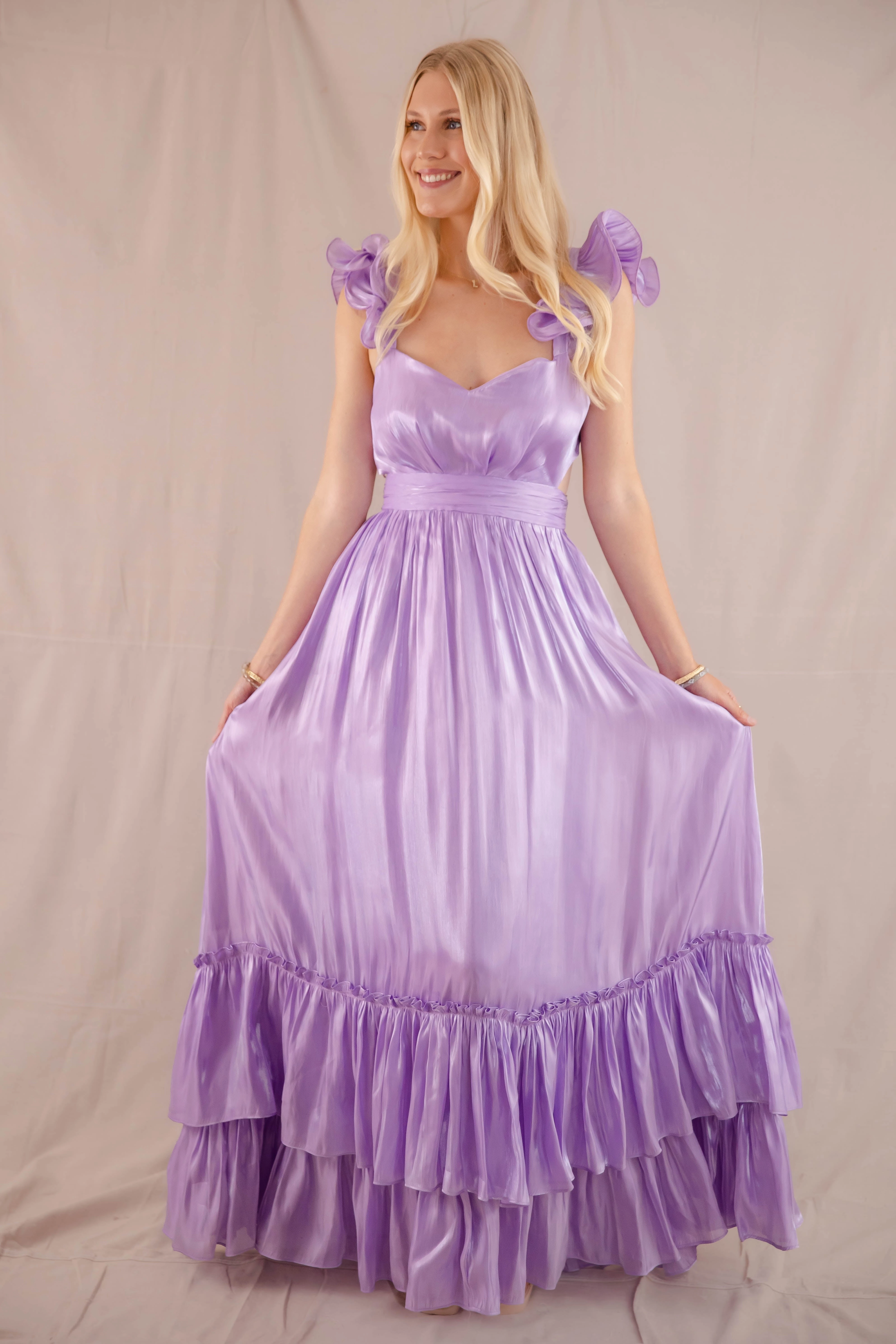 Enchanted Ideas Maxi Dress Dark Tones
