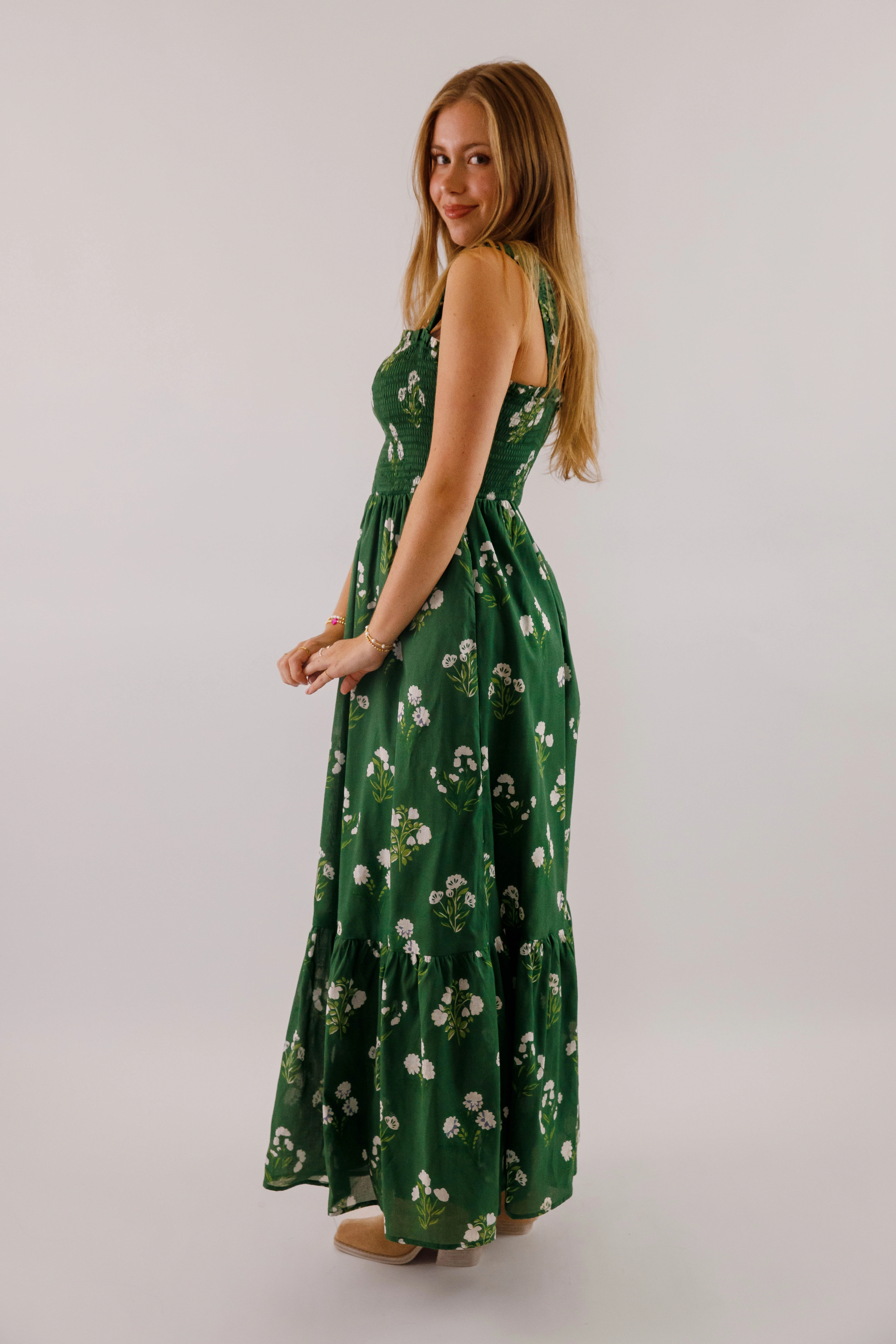 Quiet Mood Classic Appeal Simple Steps Maxi Dress