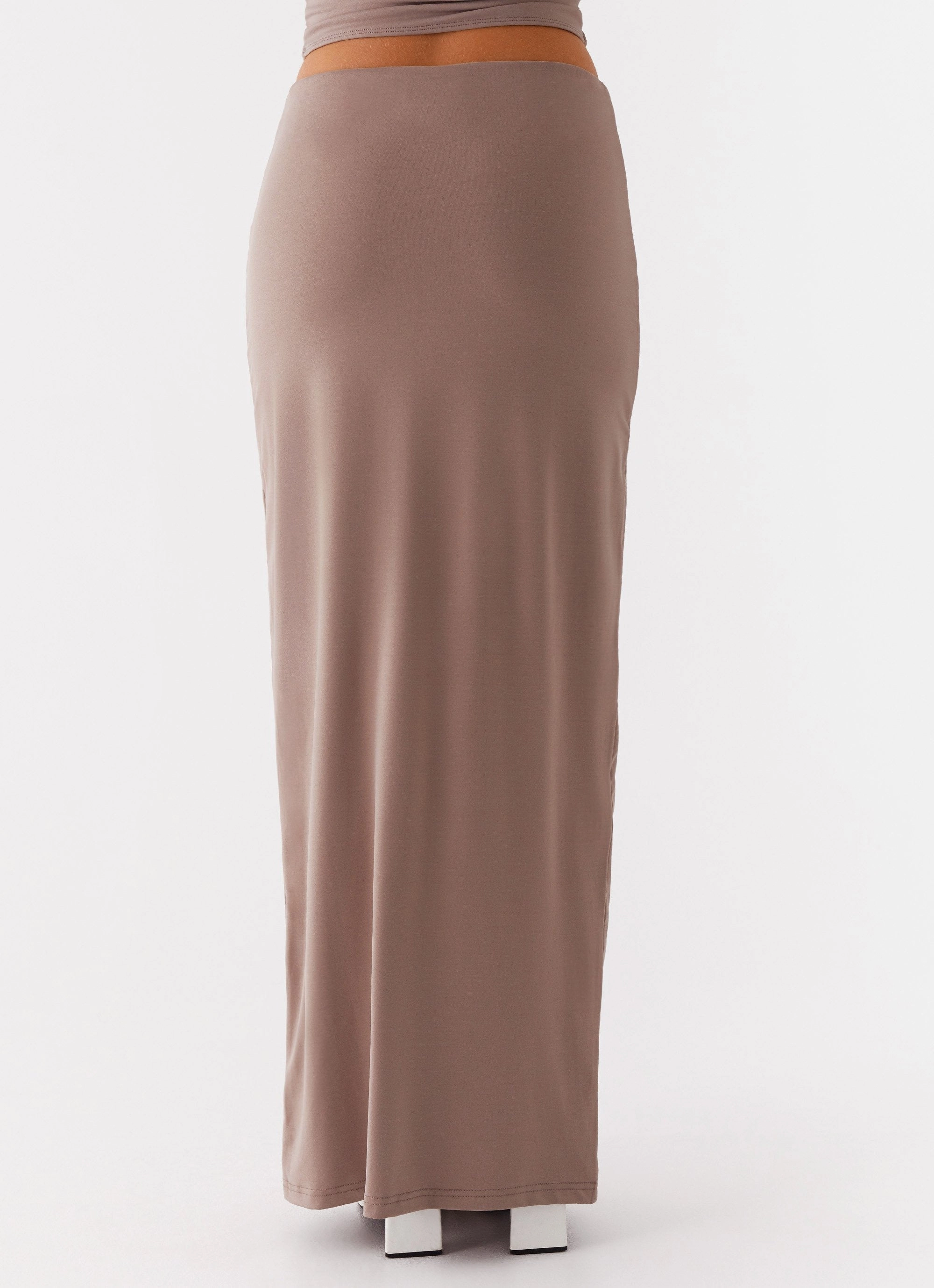 Perfect Pair Solace Soul Maxi Skirt - Taupe