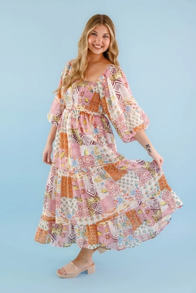 RESTOCK: Humble Me Maxi Dress Office Tone