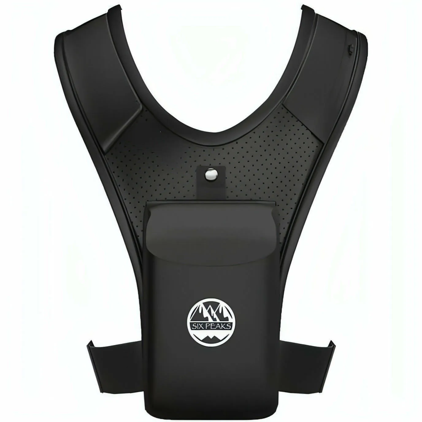 Six Peaks Running Vest With Phone Holder - Black