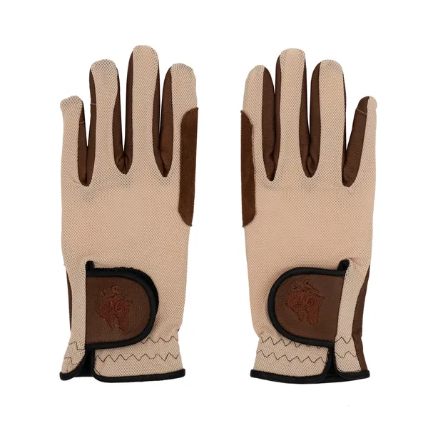 Sixteen Cypress Leather & Mesh Riding Gloves