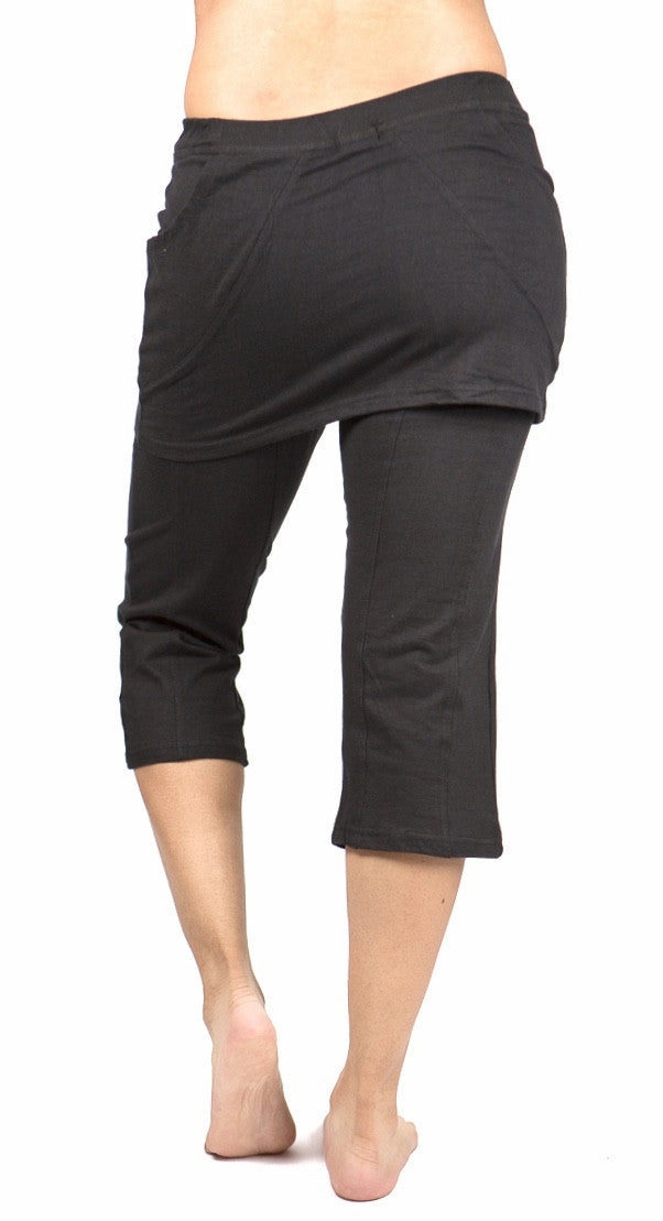 Skirted Yoga Pants Breathable back panel