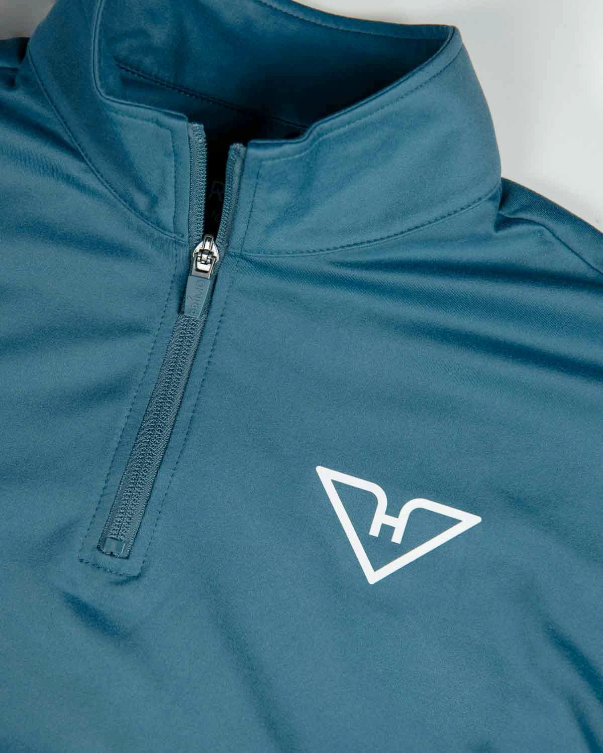 Warm Fabric Slate Blue HyFlyers Quarter Zip