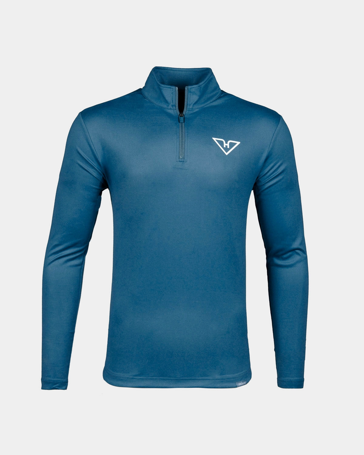 Adjustable Cuff RecycledPolyesterBlend Slate Blue HyFlyers Quarter Zip