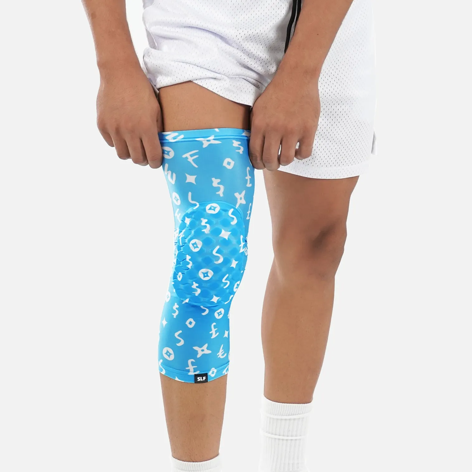 Sleefs Lavish Sky Blue Knee Pad