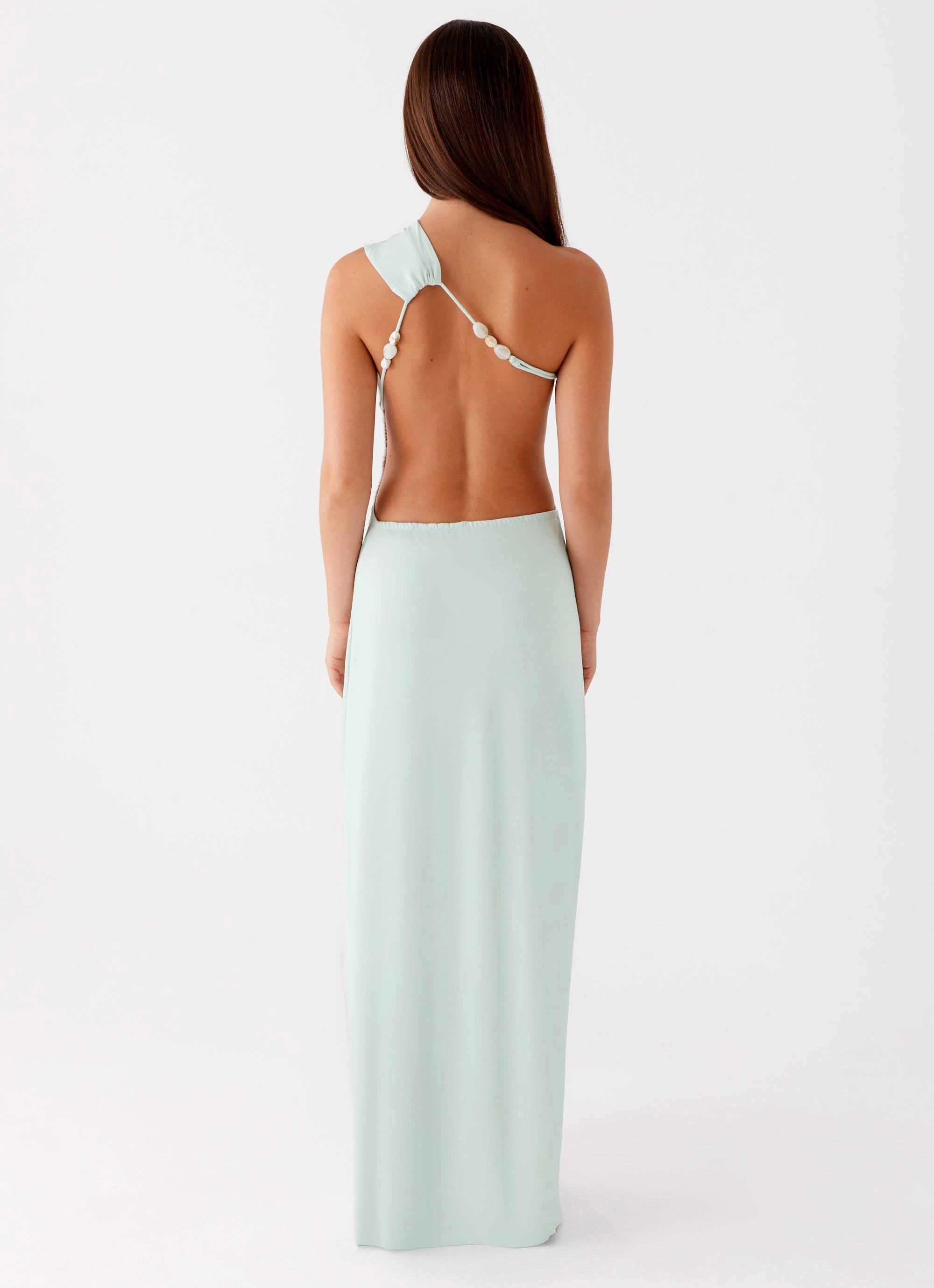 Taurus Maxi Dress - Mint Lightweight warm-weather dress