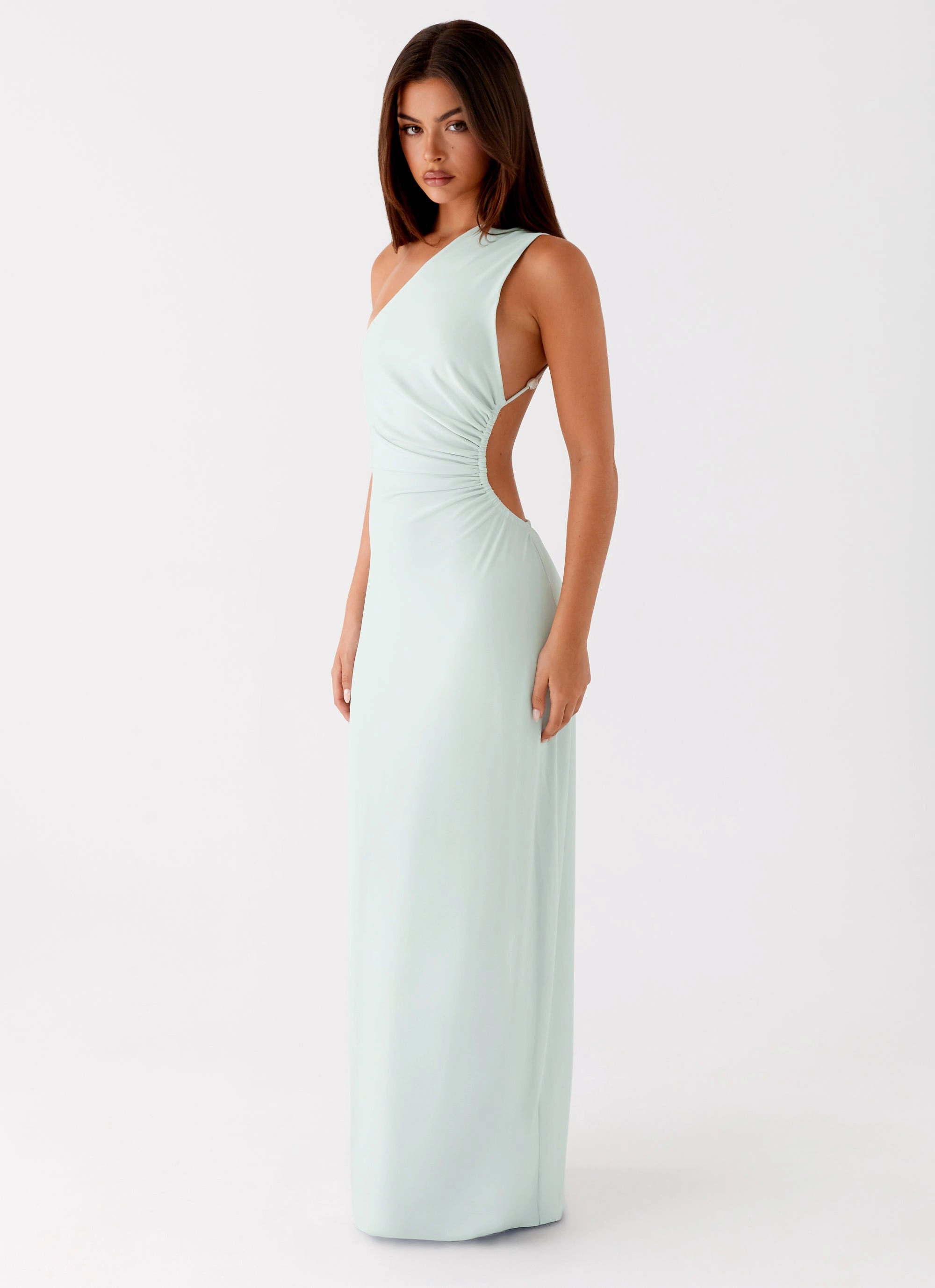 Taurus Maxi Dress - Mint Chic Mom Practical work-to-play piece