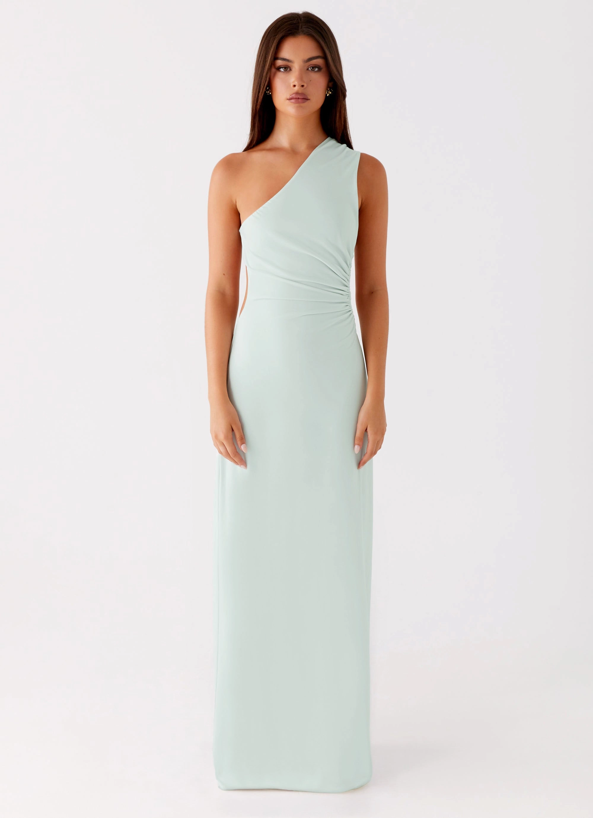 Neutral Base Taurus Maxi Dress - Mint