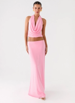 Ashi Maxi Skirt - Pink Odor Control Technology