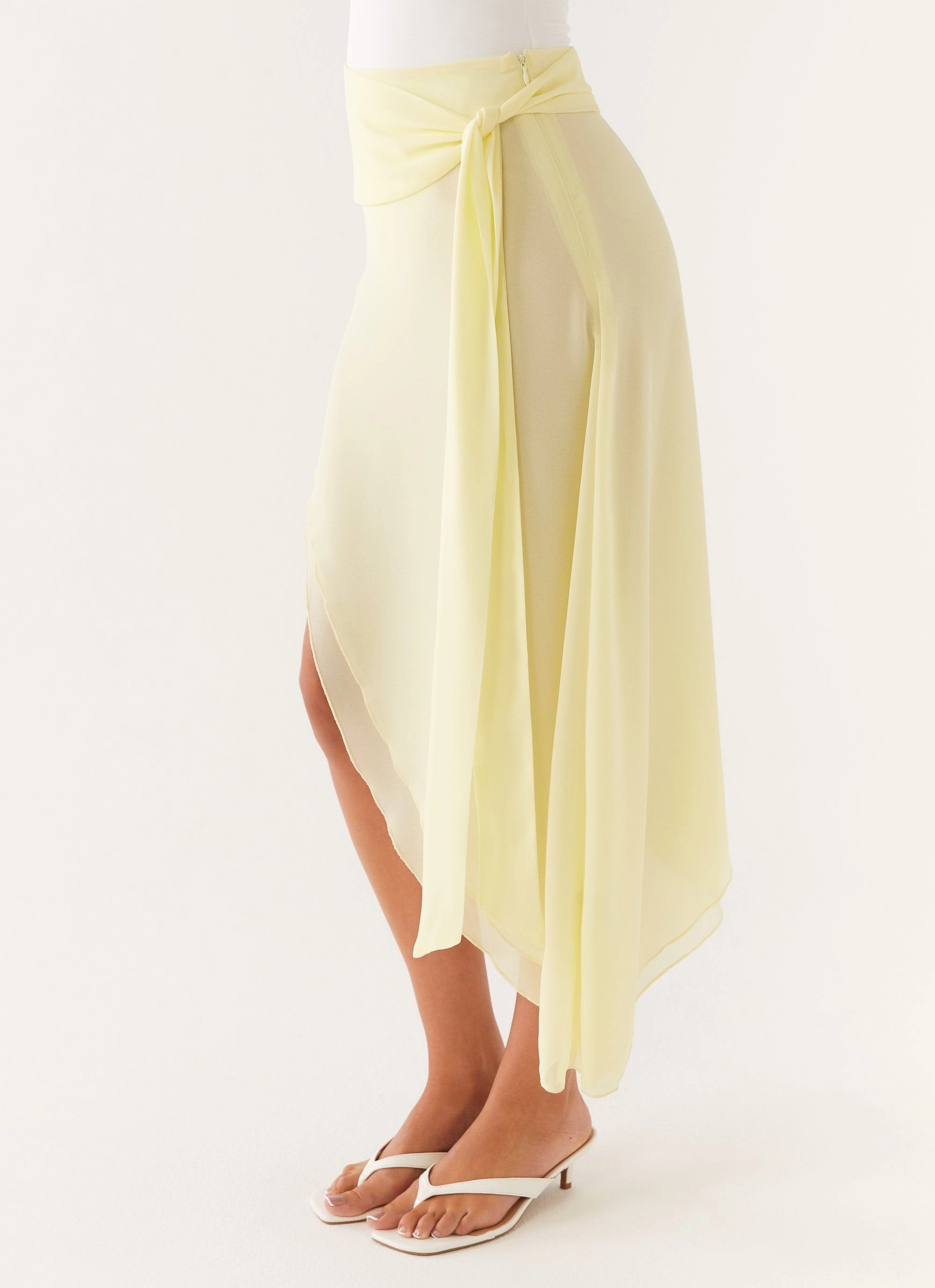 Tilly Swim Skirt - Pastel Yellow Stay Flexible